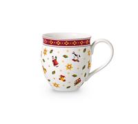 Festive Mug - Villeroy & Boch Toys Delight Porcelain White & Red Design
