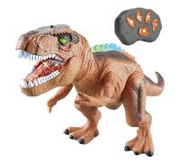 Toys Dinosaurs For Kids | Electric Dinosaur Toys With Light, Spraying And Sound - Remote Control Play Loop Realistic Figures For Class Awards And Christmas