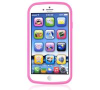 Toys for 1 Year Old Girls Toy Phone Kids Play Mobile Phone Toy with Lights Sounds Music Early Educations Toys for Toddler 1st Birthday Gifts for 1 2 3 Year Old Girls