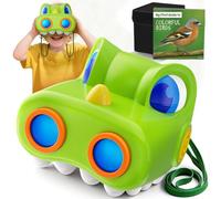 Toys for 3-12 Year Old Boys, Binoculars Kids with Compass & Bird Watching Manual, Dinosaur Toys Gifts for Boys Age 3 4 5 6 7 9, Educational Toddler Kids Toys Outdoor Travel Game Xmas Birthday Present