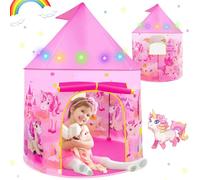 Toys for 3 4 5 6 7 Year Old Girls: Pop Up Tents for Kids Unicorn Gifts for Girls Birthday Presents for 5 6 7 8 Year Old Girl Outdoor Toys for Toddlers Age 3-5 Playhouse for Kid Childs Princess Toy