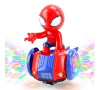 Toys for 3-8 Year Old Boy Girl: Spider Robot Sound Toy for Boys Musical Car with Light 3 4 5 6 7 8 9 10 Year Old Kids Baby Birthday Gifts Toy Age 1-2 Babies Spidey Robots Dancing Cars Games