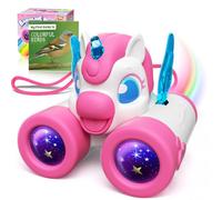 Toys for 3-9 Year Old Girls Unicorn Binoculars Kids with Bird Watching Manual, Unicorn Gifts for Girls for 3 4 5 6 7 8 9 Year Old Kids Toys Age 3-12 Toddler Educational Game Christmas Birthday Present