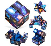 Toys for 6 7 8 9 10 11 Year Old Boys, Fidget Toy for 5-12 Year Old Boy Gifts Infinity Cubes Birthday Presents for Girls Kids Puzzles Games Age 7 8 9 10 Autism Sensory Travel Magic Cube Space Gift