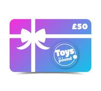 Toys for a Pound £50 Blue Gift Card - Let Them Choose Their Own Toys With The Perfect Gift For Any Occasion!