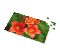 Toys For Ages 2-4 Bright Orange Flowers With Yellow Centers Picture Puzzle Puzzle Activity Books For Kids Ages 6-8(500PCS)