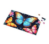 Toys For Ages 2-4 Colorful Butterflies And Flowers Pattern Picture Puzzle Toys For Ages 2-4 Outfoxed Game For Kids(1000PCS)