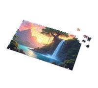 Toys For Ages 2-4 Enchanted Forest At Sunset Picture Puzzle Easter Gifts For Toddlers Girl Toys Age 4-5(1000PCS)