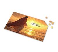 Toys For Ages 2-4 Jesus Walking On Water With Quote Picture Puzzle Puzzle Activity Books For Kids Ages 6-8(1000PCS)