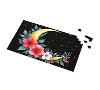 Toys For Ages 2-4 Magical Night Sky With Flowers And Moon Picture Puzzle Toys For Ages 2-4 Outfoxed Game For Kids(1000PCS)