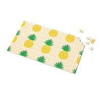 Toys For Ages 2-4 Vibrant Pineapple Pattern Background Picture Puzzle Toys For Ages 2-4 Outfoxed Game For Kids(1000PCS)