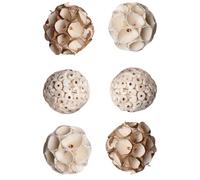 Toys for Birds, Crushing Birds, 6 Pieces Chewable Sparrow Shredding Balls Toy, Bird Toy for Shredding Feet for Turtle Doves, Budgies, Parakeets