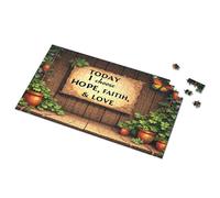 Toys For Boys 4-6 Choosing Hope, Faith, And Love Today Picture Puzzle Puzzle Books For Adults 1500 Piece Puzzle(500PCS)