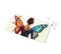 Toys For Boys 4-6 Colorful Butterfly Wings: A Magical Transformation Picture Puzzle Puzzle Books For Adults 1500 Piece Puzzle(300PCS)