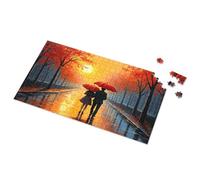 Toys For Boys 4-6 Romantic Walk Under The Full Moon Picture Puzzle 500 Piece Puzzles Puzzle 1000 Pieces(1000PCS)