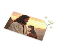 Toys For Boys 6-8 A Person Holds A Small Dinosaur Toy Against A Sunset Backdrop Picture Puzzle 3 Year Old Girl Gifts Activity Books For Kids Ages(500PCS)