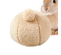 Toys for Bunnies, Hamster Scratching Toy Plush, Small Pet Playing Device for Hamsters, Plush Chinchilla Hugging Chewing Tools