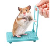 Toys for Hamster,Interactive Cart Bed with Wheels - Cage Accessories | for Pets Rodents Children Home Cage for Play Photo Props