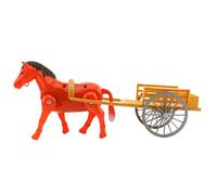 Toys for Horses & s,Horse Pulled Toy | Electric Carriage Toy Pulled by - Retro Model Pulled by for Walking Retro for Home, School and