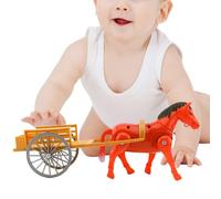 Toys for Horses & s,Toy for s Pulled by Horses - Electric Toy with Pull for, Retro Electric Horse, Rack Pulled by Horses for Home, Home