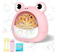 Toys for Kids 3-8 Year Old: Bubble Machin Frog Bubble Maker Gifts for 3 4 5 6 7 8 9 10 Year Old Boys Girls Toy Presents Age 1-2 Babies Bath Toys Party Outdoor Indoor Bubbles Blower