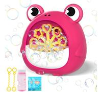Toys for Kids 3-8 Year Old: Bubble Machin Frog Bubble Maker Gifts for 3 4 5 6 7 8 9 10 Year Old Boys Girls Toy Presents Age 1-2 Babies Bath Toys Party Outdoor Indoor Bubbles Blower