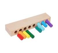 Toys for the Development of Fine Motor Skill - Hand Coordination Development Toy, Colourful Wood Insert Board, for Children Girls Home Nursery Kindergarten