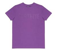 Toys & Gamers | FORTNITE | Logo | Violet | Short Sleeved | Unisex Kids | Crew | Gaming Cotton T-Shirt Sizes 10-16 Years (UK, Age, 11 Years, 12 Years, Regular, Violet)