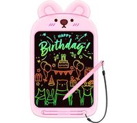 Toys Gifts for 3 4 5 6 Year Old Boys Girls,LOCVMIKY 10 Inch LCD Writing Tablet Drawing Board, Toddler Toys for 3-9 Year Old Boys Gifts, Educational Birthday Gift for 3 4 5 6 7Years Old Kids (Pink)