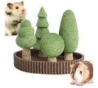Toys is for Small Animals,5 Jungle Themed Chew Toys for Hamster | Decorative Entertainment, Pet Care Solution During Play and Cage Decoration