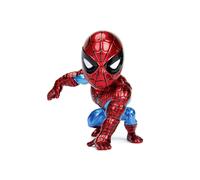 Jada Toys Marvel 4 Inch Classic Spiderman Figure, Red, One Size