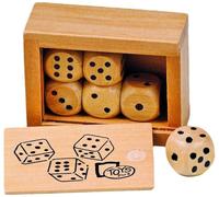 Toys Pure Box with 6-Wooden Dice