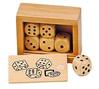 Toys Pure Box with 6-Wooden Dice