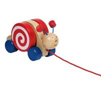 Toys Pure Wooden Pull Along Snail