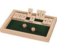 Goki Wooden Shut The Box Game, none