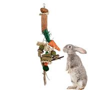 Toys | Tear-resistant Accessories for Hamsters and Rabbits | Rabbits Teeth Gnaw Toy,Against Boredom - Outdoor, Garden, Terrace, Bedroom, Arcade, Run