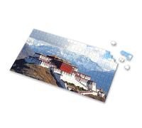Toys Under 10 Dollars A Grand Palace Perched On A Hill With Snow-Capped Mountains In The Background. Picture Puzzle Easter Gifts For Toddlers 100 Piece Puzzles For Ki(500PCS)