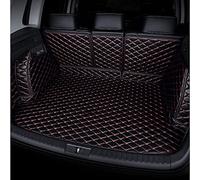 TOYSPY Car Boot Liner Mats for Mini Clubman (F54) 2015-2019,Full Coverage Rear Trunk Pad Anti-Slip Leather Boot Cover Carpets Interior Accessories,A-black red