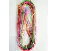 Toysrex Fashion Scoubi Scooby Scoubidou Scoobies 40 Pack Weaving Fashion Strings Friendship Bracelet Jeweler Making Craft (GLITTER)