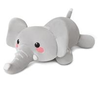 TOYSYM Weighted Stuffed Animals, Elephant Stuffed Animal with Weighted Breads, Cute Plush Toy Pillow Gifts for Adults Kids Boys Girls