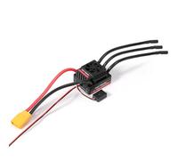 TOYTENSI 150A Waterproof Brushless ESC, 2-6S LiPo Sensorless Speed Controller for 1/8 RC Car, Truck, Buggy, Truggy, Pre-soldered XT90 & 5.0mm Bullet Connectors, 32-bit MCU - T8 Series