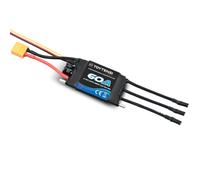 TOYTENSI 60A 2-6S Water-Cooled Brushless Marine ESC for RC Boat, Boat ESC with XT60 & 3.5mm Bullet Connectors