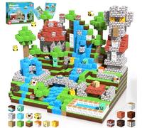 ToyUnited Magnetic Blocks -150PCS Forest Theme Magnetic Building Blocks Tiles Stacking, Construction Toys STEM Sensory Toys for Toddlers Kids Boys Girls Ages 3 4 5 6 7 8 9 10 Birthday Gifts