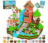 ToyUnited Magnetic Blocks - 150PCS Magnetic Building Blocks Tiles Stacking, Construction Cubes Toys STEM Sensory Toys for Toddlers Kids Boys Girls Ages 3 4 5 6 7 8 9 10 Christmas Birthday Gifts