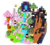 ToyUnited Magnetic Blocks- 200PCS Magnetic Building Blocks, Stacking-and-Store Magnet Construction Toys, STEM Sensory Cubes Gifts for Kids Boys Girls Age 3 4 5 6 7 8 9 10