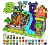 ToyUnited Magnetic Blocks - 200PCS Magnetic Building Blocks with Tin Board