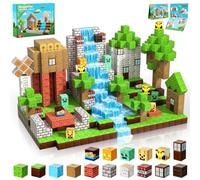 ToyUnited Magnetic Blocks - Magnetic Building Blocks Tiles Stacking Cubes Game, Creative Building Toys for Kids Boys Girls Ages 3 4 5 6 7 8 9 10, Construction STEM Sensory Toy Christmas Birthday Gifts