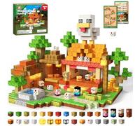 ToyUnited Magnetic Blocks - Roast Chicken 200PCS Magnetic Building Blocks Flashing Light Cubes, Stacking Tiles STEM Montessori Sensory Toys for Kids Boys Girls Ages 3 4 5 6 7 8 9 10 Birthday Gifts