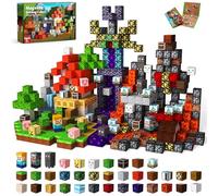 ToyUnited Magnetic Building Blocks - 150PCS Magnetic Blocks Cubes Forest Portal, Stacking Tiles STEM Montessori Sensory Toys for Kids Boys Girls Ages 3 4 5 6 7 8 9 10 Christmas Birthday Gifts
