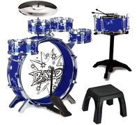 Toyvelt Big Bang Rock & Rhythm Drum Kit 12 Piece Musical Toy